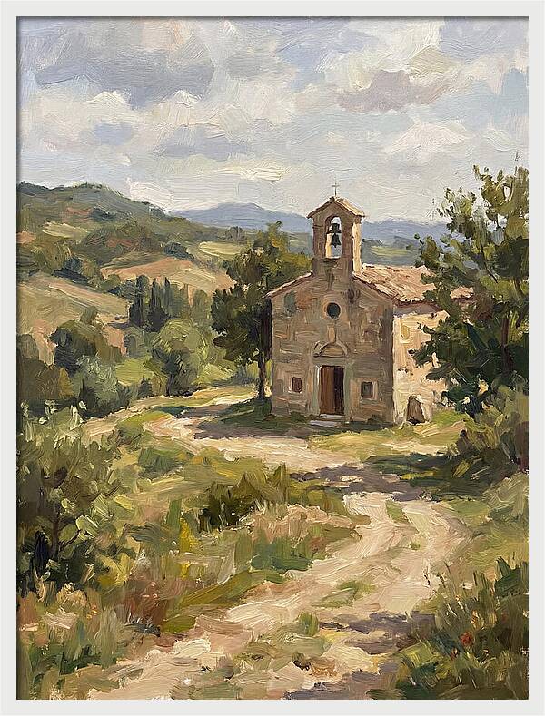 Historic Chapel In Nature