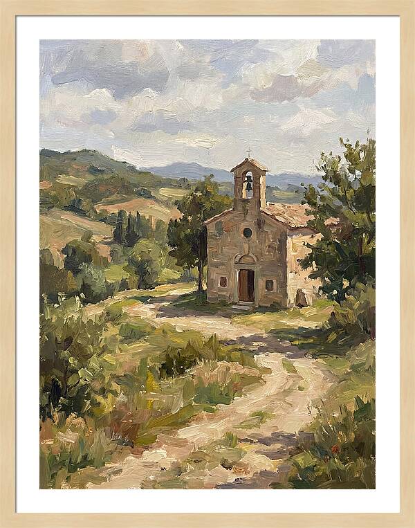 Historic Chapel In Nature