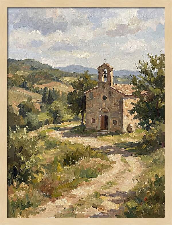 Historic Chapel In Nature