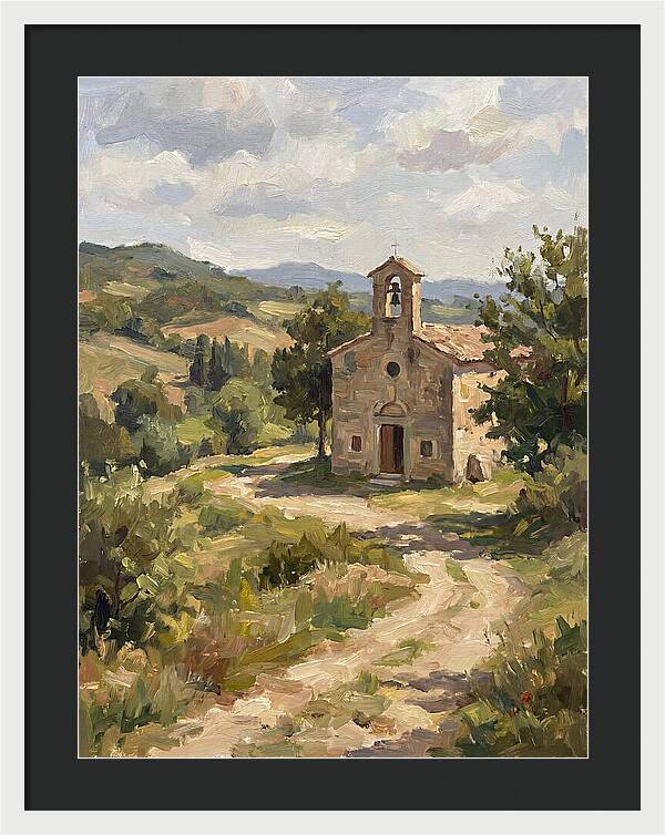 Historic Chapel In Nature