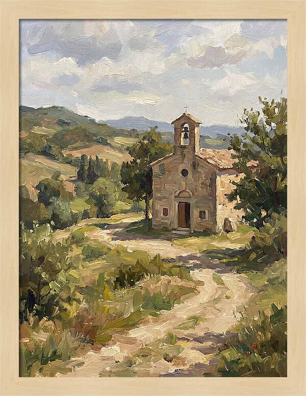 Historic Chapel In Nature