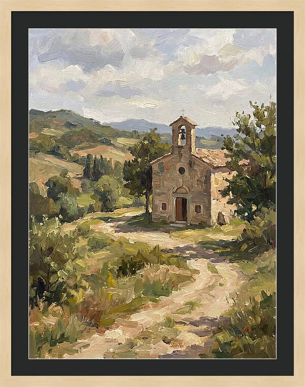Historic Chapel In Nature