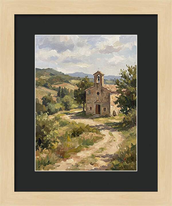 Historic Chapel In Nature