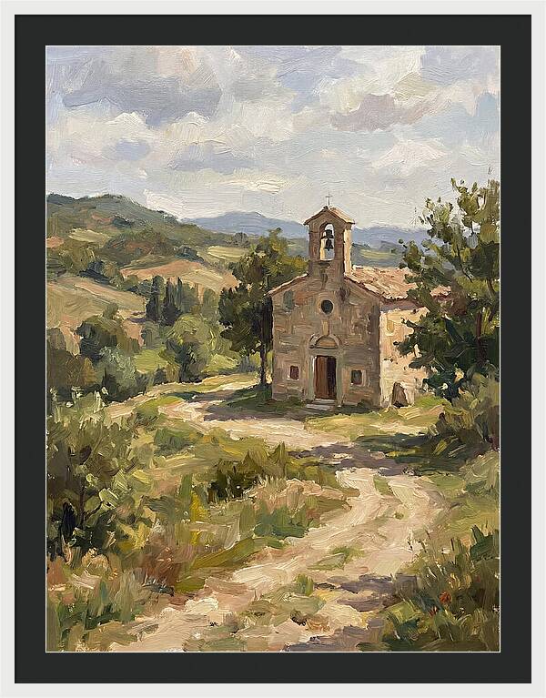 Historic Chapel In Nature