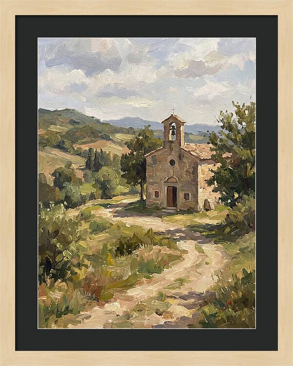 Historic Chapel In Nature