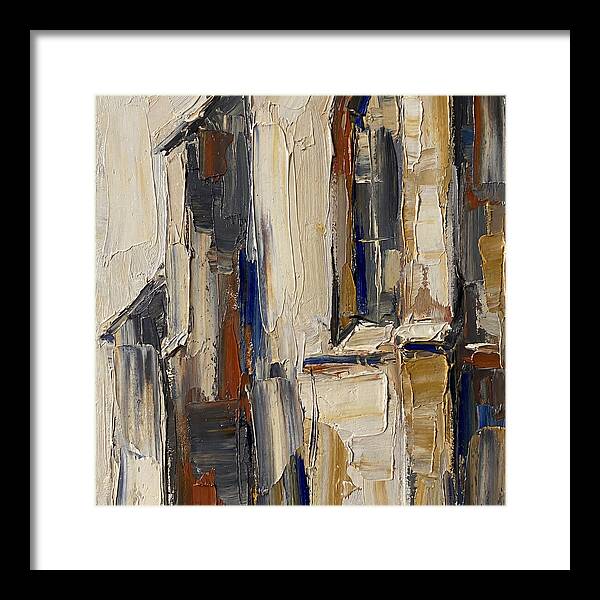 Historic Chapel In Palette Knife Style
