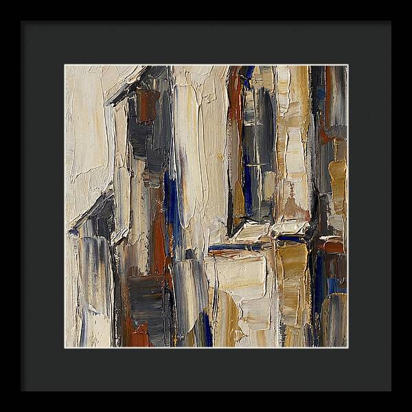 Historic Chapel In Palette Knife Style