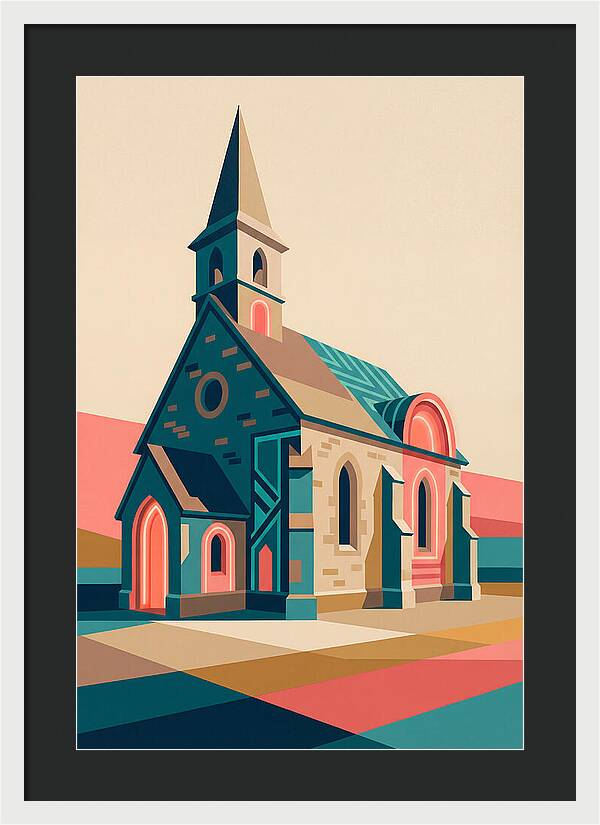 Historic Chapel In Vibrant Style