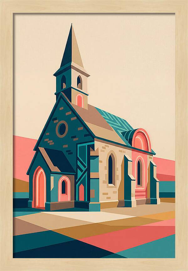 Historic Chapel In Vibrant Style