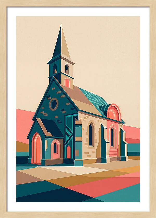 Historic Chapel In Vibrant Style