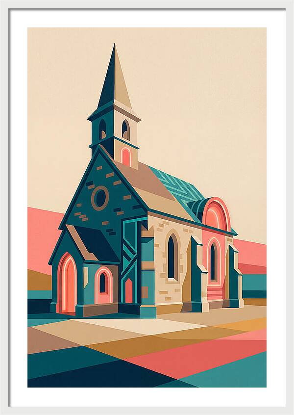 Historic Chapel In Vibrant Style