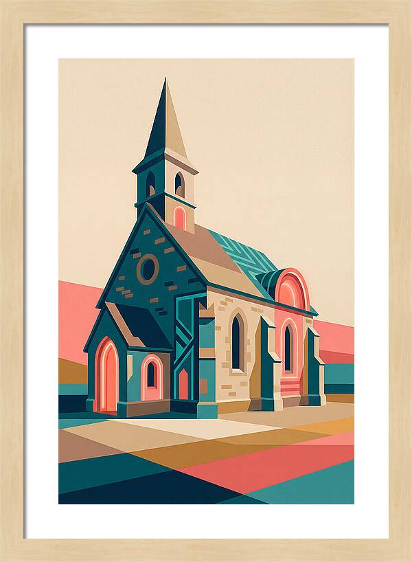 Historic Chapel In Vibrant Style
