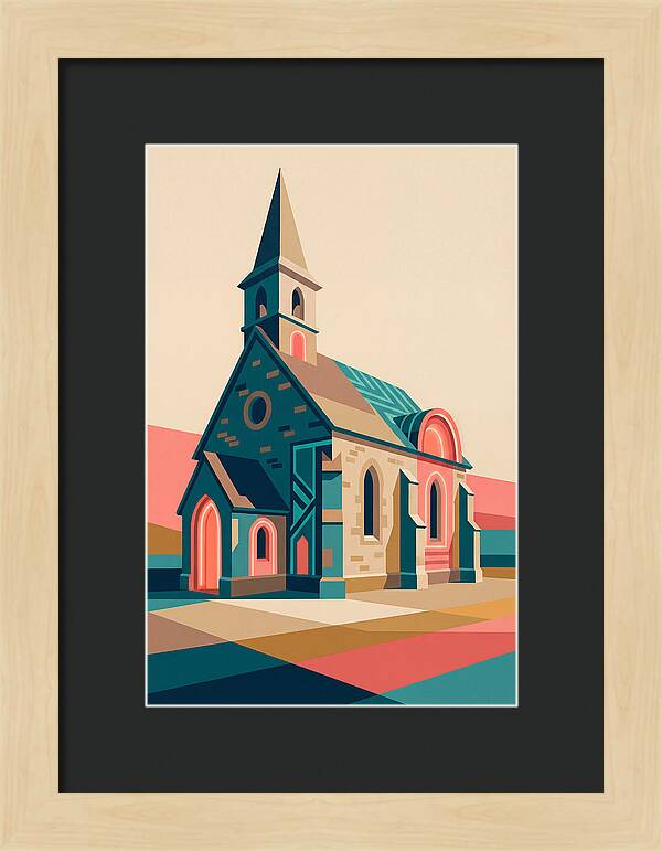 Historic Chapel In Vibrant Style