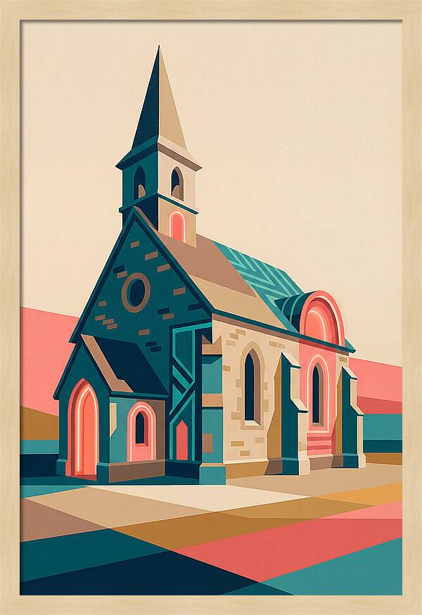 Historic Chapel In Vibrant Style