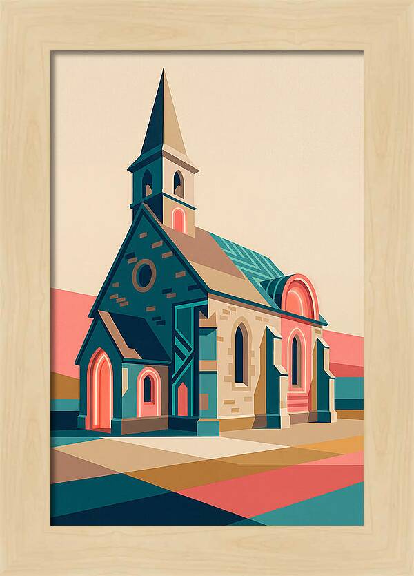 Historic Chapel In Vibrant Style