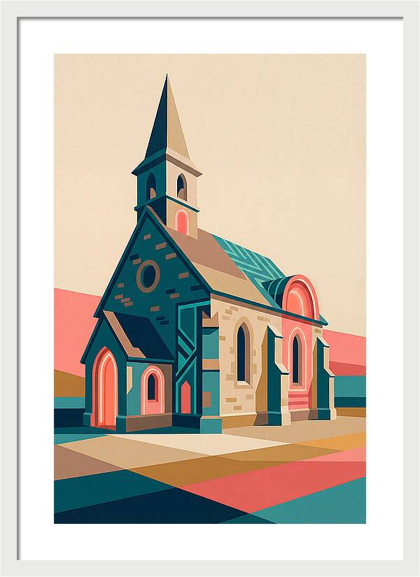 Historic Chapel In Vibrant Style