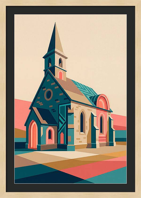 Historic Chapel In Vibrant Style