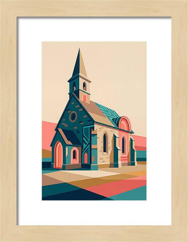 Historic Chapel In Vibrant Style