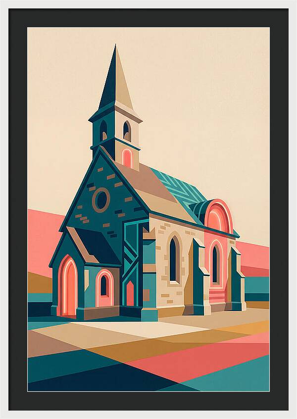 Historic Chapel In Vibrant Style
