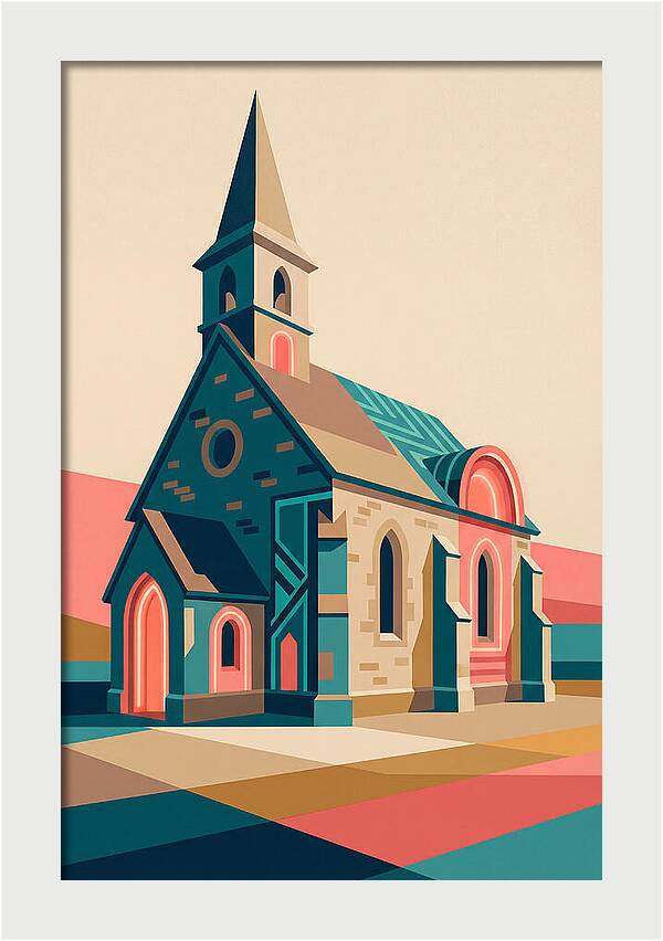 Historic Chapel In Vibrant Style