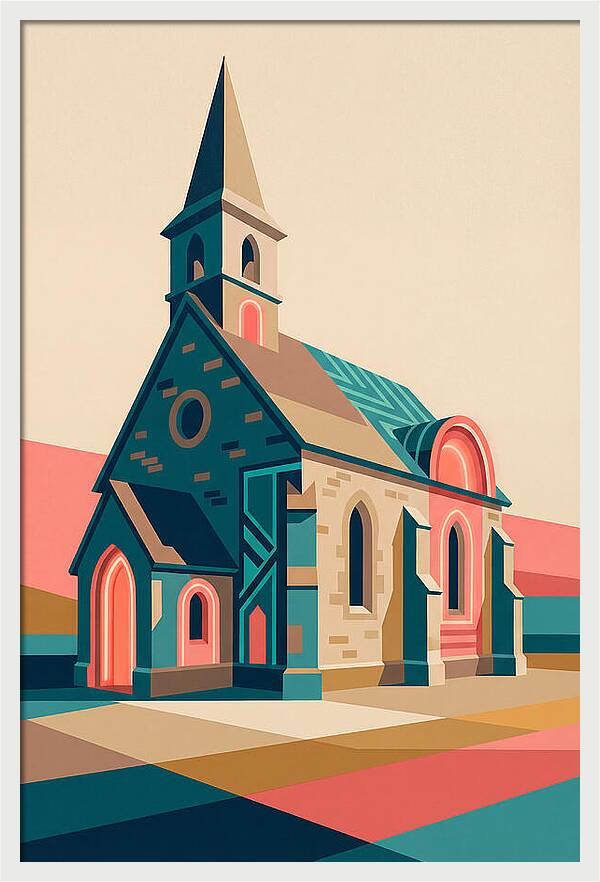 Historic Chapel In Vibrant Style