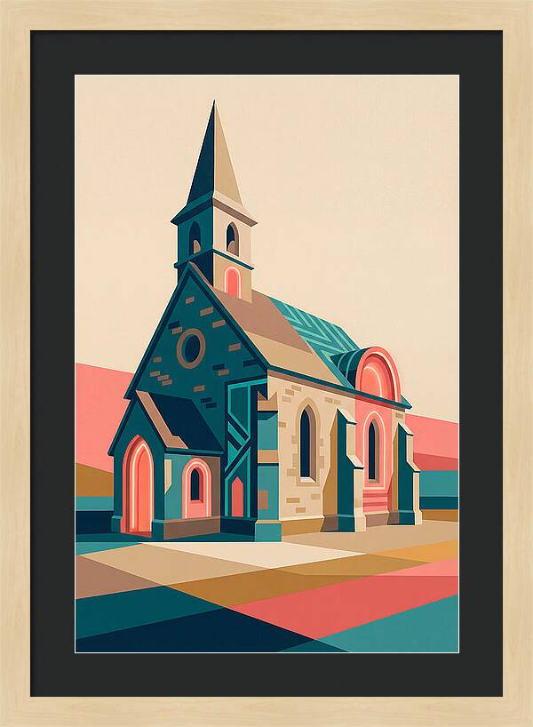 Historic Chapel In Vibrant Style