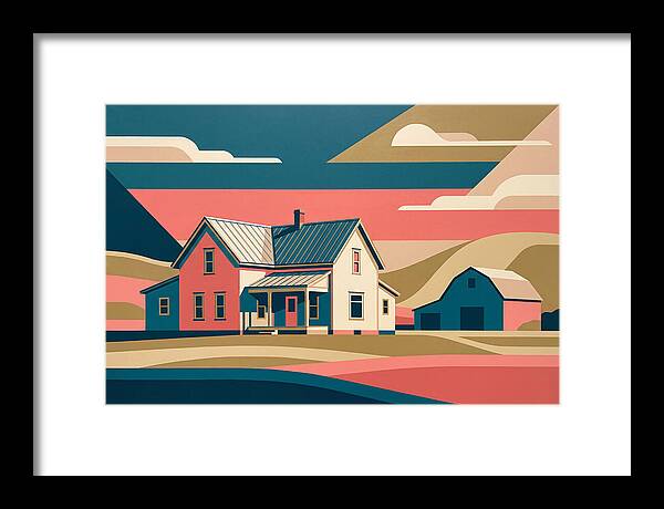 Historic Farmhouse Landscape