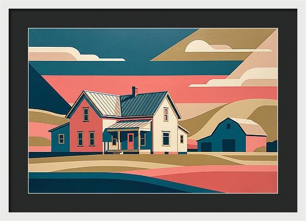 Historic Farmhouse Landscape