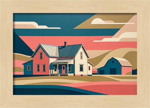 Historic Farmhouse Landscape