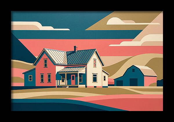 Historic Farmhouse Landscape