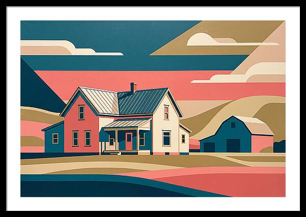 Historic Farmhouse Landscape
