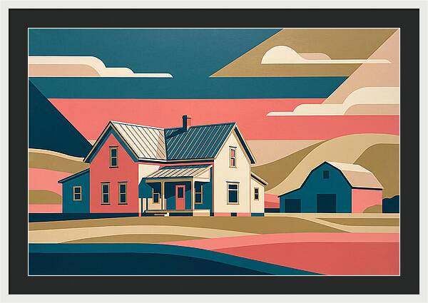 Historic Farmhouse Landscape
