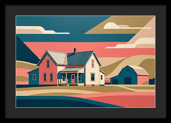 Historic Farmhouse Landscape