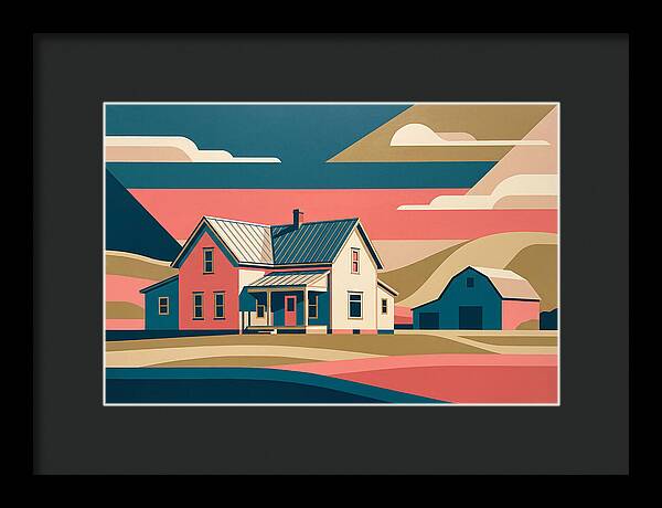 Historic Farmhouse Landscape