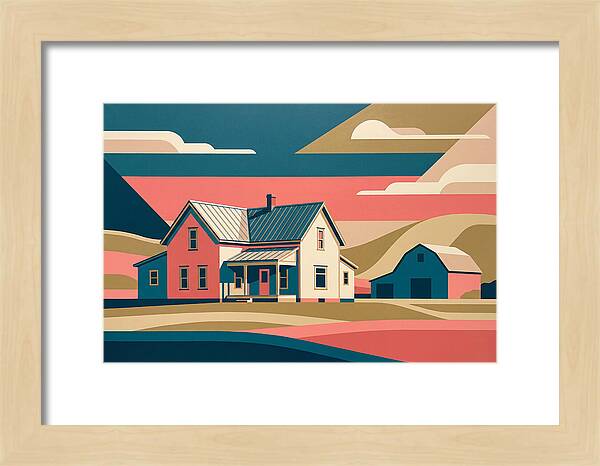 Historic Farmhouse Landscape
