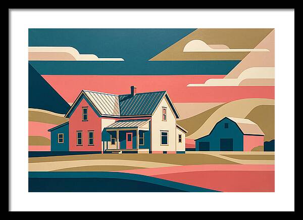 Historic Farmhouse Landscape