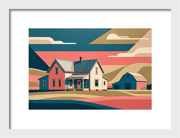 Historic Farmhouse Landscape