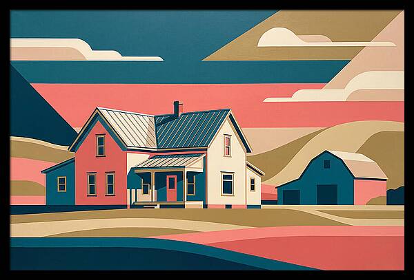 Historic Farmhouse Landscape