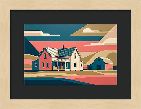 Historic Farmhouse Landscape