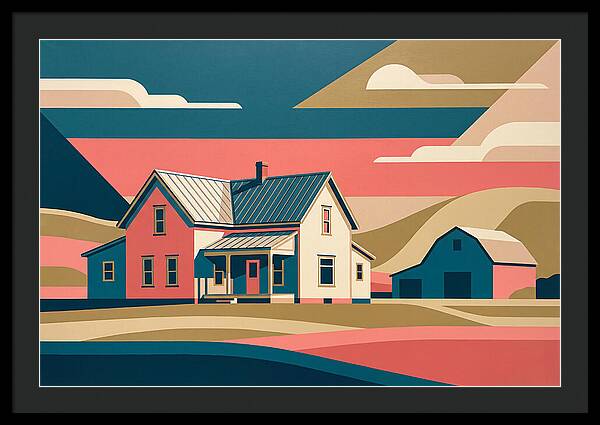 Historic Farmhouse Landscape