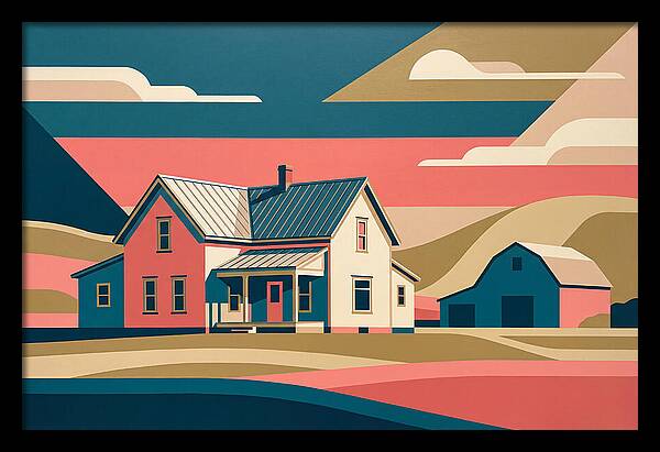 Historic Farmhouse Landscape