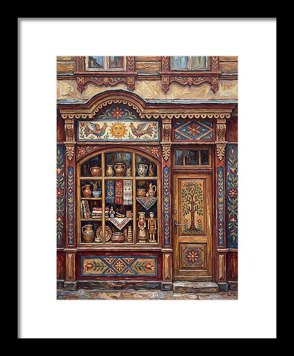 Historic Folk Storefront Charm