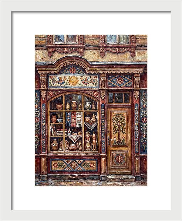 Historic Folk Storefront Charm
