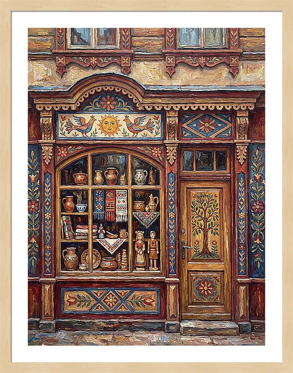 Historic Folk Storefront Charm