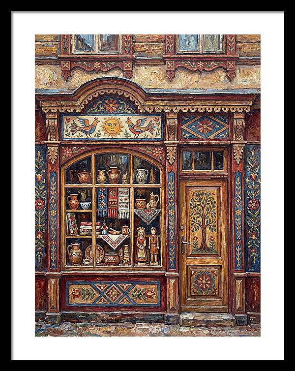 Historic Folk Storefront Charm