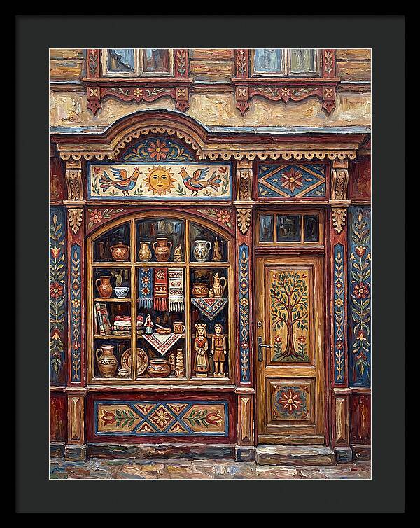 Historic Folk Storefront Charm