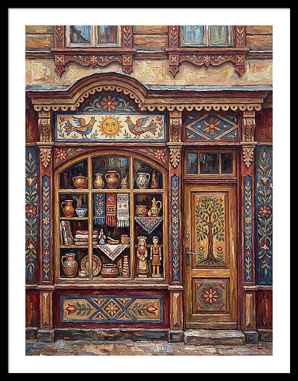 Historic Folk Storefront Charm