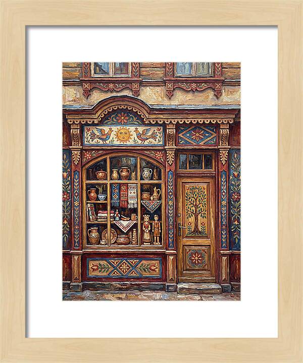 Historic Folk Storefront Charm