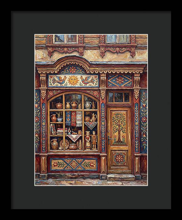 Historic Folk Storefront Charm
