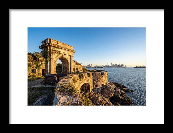 Historic Fortifications Overlooking Manhattan